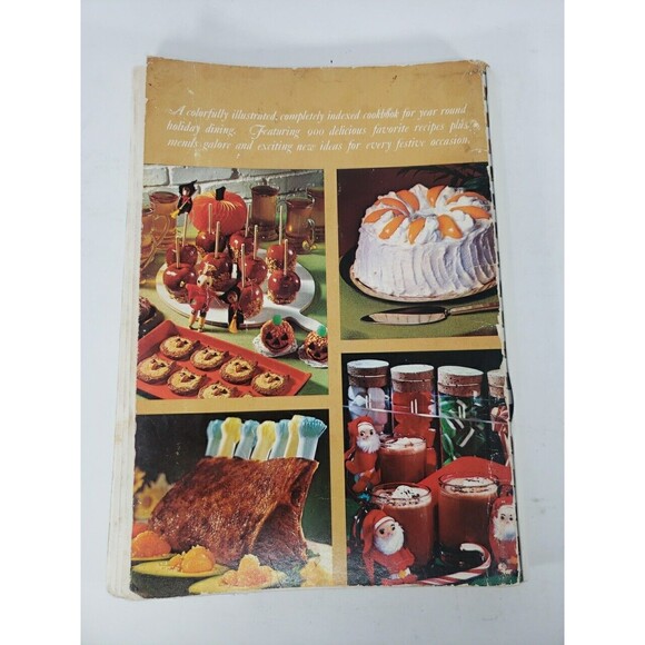 Holiday Cookbook Assemblies of God Women 900 Recipes for All Holidays VTG 1971 - Picture 4 of 16